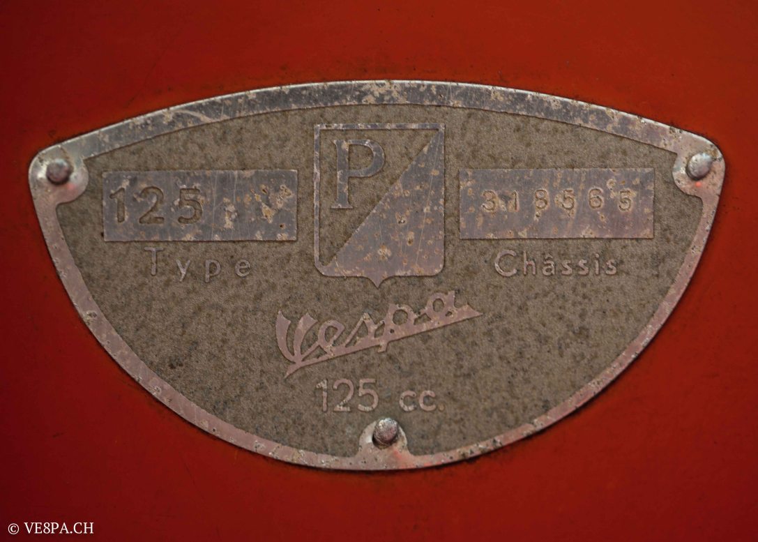 Vespa ACMA Typ N, 1960, 9535 KM, O-Lack, www.VE8PA.CH-49